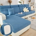 Super Stretch Sofa Seat Cushion Covers for L Shape Sectional Sofa