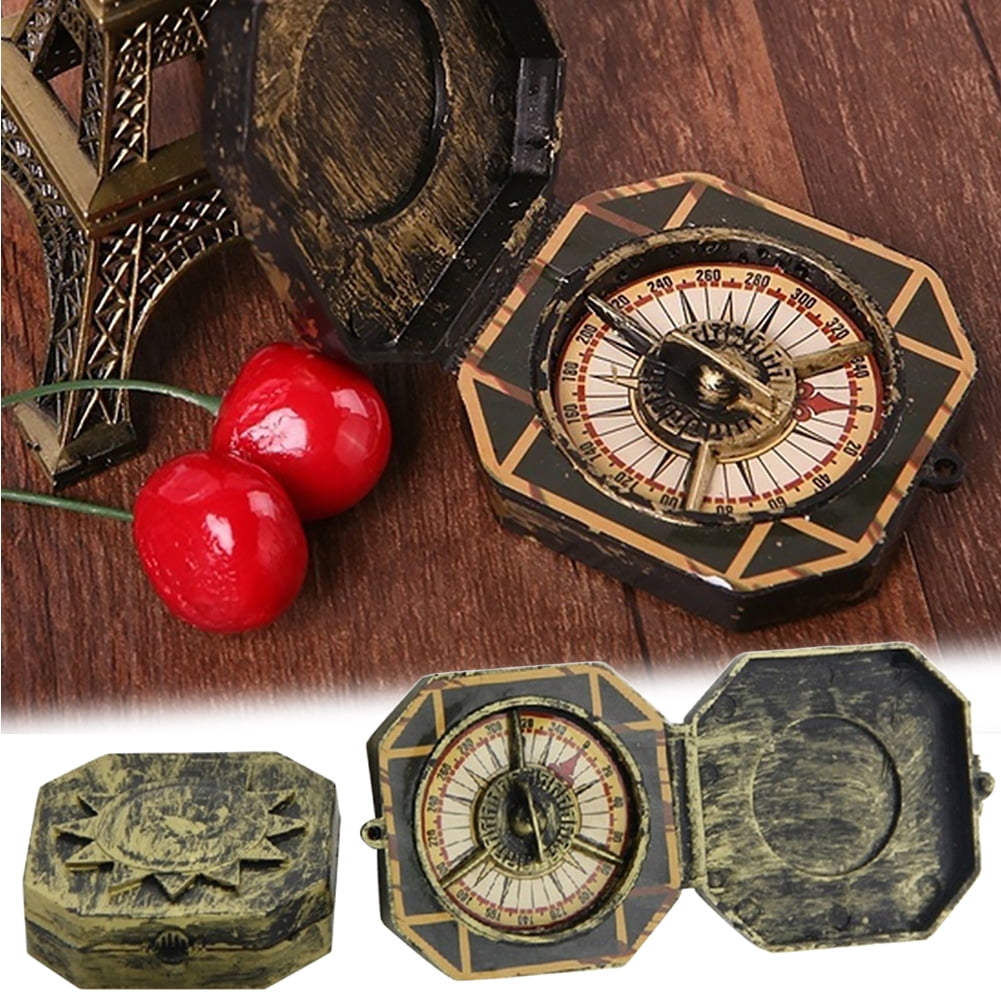 Details about   1pc Vintage Fancy Toy Compass for Decoration Toy Compass Gift Kids Compass 