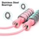 thumbnail image 3 of RV 1 Uds. Cuerda de entrenamiento rosa, cuerda de saltar gratis para Fitness, cuerda de saltar inalámbrica ponderada ajustable para hombres, mujeres y niños, 3 of 5
