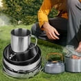 thumbnail image 3 of Noref Camping Cookware, Outdoor Cookware, 8-Piece Set For Outdoor Uses Picnic, 3 of 8