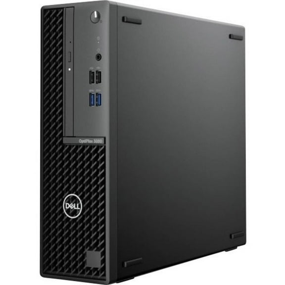 Dell OptiPlex 3000 3080 6C7T3 Desktop Computer - Intel Core i3-10100 3.6GHz - 4GB RAM - 500GB HDD - Intel UHD Graphics 630 - Windows 10 Pro - Small Form Factor