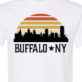 thumbnail image 4 of Inktastic Buffalo New York Skyline Retro T-Shirt, 4 of 5