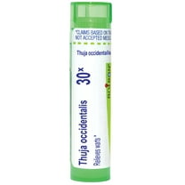 Boiron Thuja Occidentalis 30X, Homeopathic Medicine for Warts, 80 Pellets