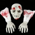 thumbnail image 3 of Bewildely Accesorios realistas de calavera de Halloween adecuados para la mayoría de las personas, manos cómodas y respetuosas con el medio Type2 NO2, 3 of 6