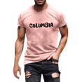 thumbnail image 1 of WEAIXIMIUNG T-Shirt Imprimé Thème Ville Mode pour Hommes Saint-Valentin Décontracté Confortable, 1 of 4