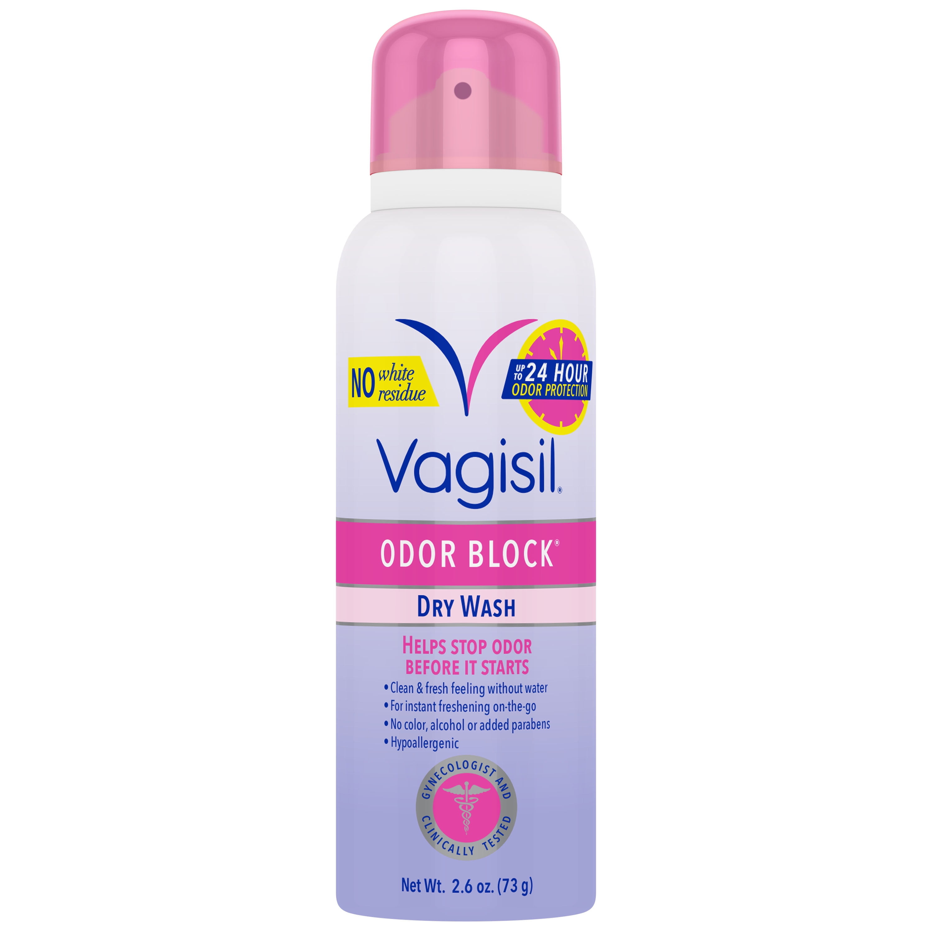 "Vagisil Odor Block Dry Wash, 2.6 oz."