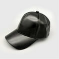 thumbnail image 2 of Prolriy Baseball Cap Hats for Women Male Female Cap Soild Men Women Cap Unisex Hat Womens Hats Black, 2 of 4