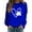 A1 Blue, variant on Patricks Day Shirt Vintage Cute St Patricks St Patricks Day Comfort Sweatshirt Womens Sweatshirts No Hood Cute Loose Blouse Womens Tops Basic Tees for Women A1 Red L