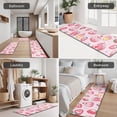thumbnail image 5 of Strawberry Plants Fruit Dessert Milk Kitchen Rugs Sets Of 3,Kitchen Runner Rugs Non Skid Washable,Decorative Kitchen Floor Mats for Kitchen,Sink,Laundry,17"x30"+ 17"x47" + 17"x59", 5 of 6