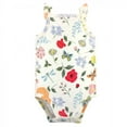 thumbnail image 4 of Touched by Nature Baby Girl Organic Cotton Bodysuits 5pk, Flutter Garden, 12-18 Months, 4 of 6
