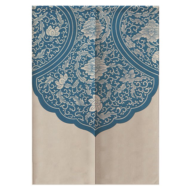 Cortina de media puerta de inspiración japonesa para dormitorio infantil, 85 x 120 cm, para mejorar la decoración de dormitorios y cocinas