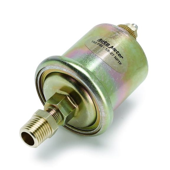 Autometer Sensor Unit Oil Pressure 0-100psi 1/8npt Male