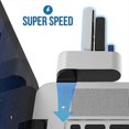 thumbnail image 5 of （Silver）Aluminum Alloy Rotating Usb3.0 Hub Splitter Usb Hub Splitter 3 Port Usb, 5 of 5