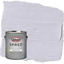 Glidden Spred Lavender Haze / Purple Flat Interior Paint with Primer, 1 Gallon