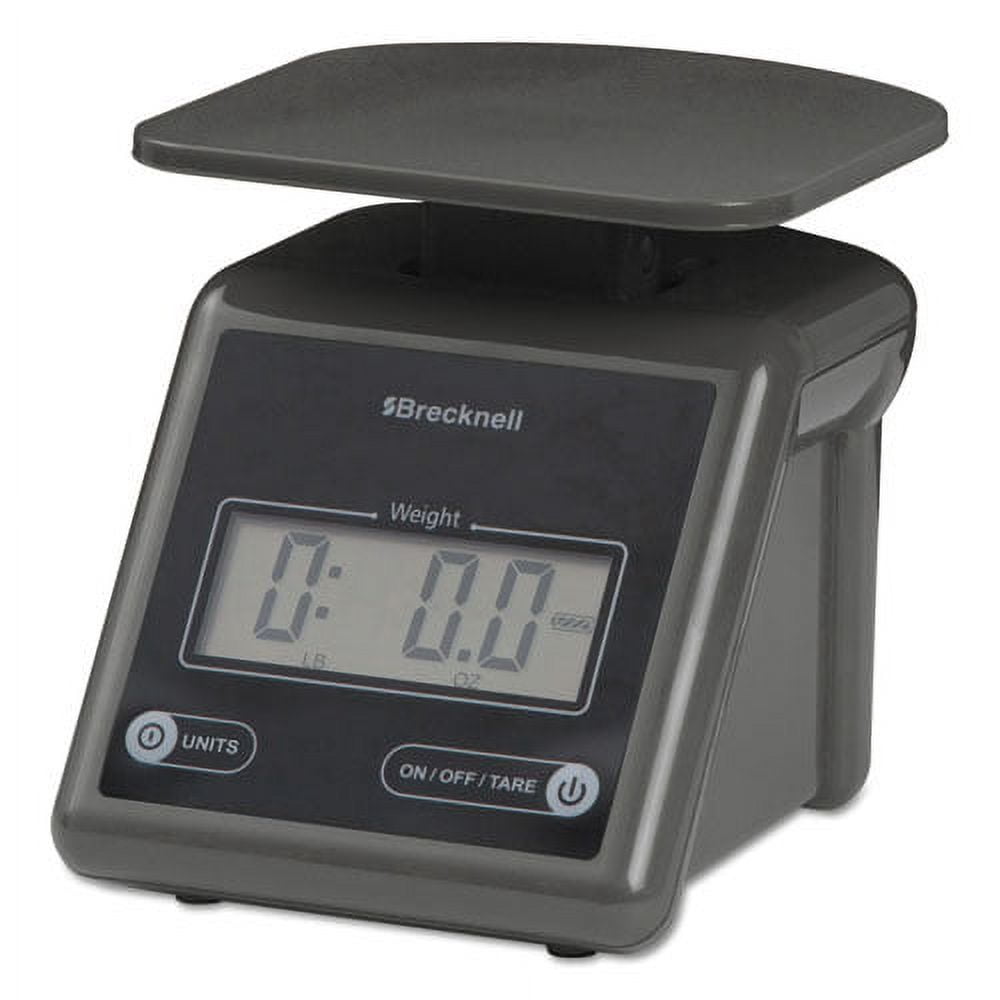 Electronic Postal Scale, 7 Lb Capacity, 5 1/2 X 5 1/5 Platform, Gray | Bundle of 5 Each