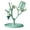 green, variant on Baby bottle drying rack, multifunctional baby bottle rack, detachable drying rack (deer antlers) - green