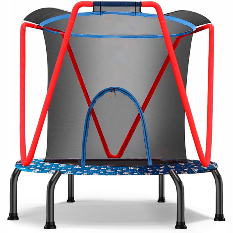 Gundir 66'' Trampoline for Kids Toddler Indoor Outdoor Small Trampolines for Baby with Heighten Net