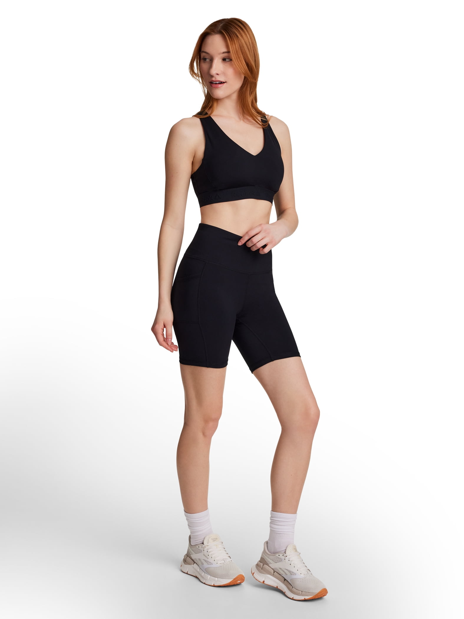 Reebok Women's Everyday High Rise Bike Short, 7" Inseam, Sizes XS-XXXL