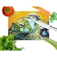 thumbnail image 2 of Caroline's Treasures Look at the Birdie Glass Cutting Board Large, 2 of 2