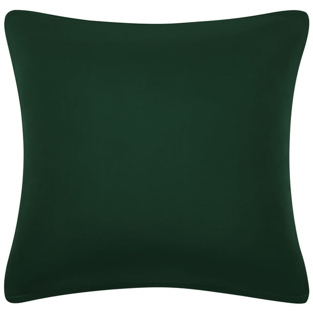 Funda de cojín para Sofá Piccocasa Funda de almohada Verde oscuro 45cm x 45cm