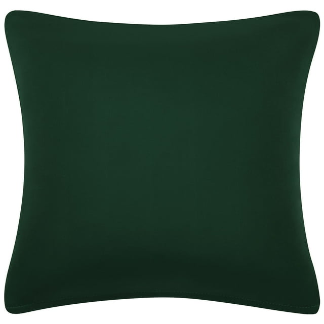 Funda de cojín para Sofá Piccocasa Funda de almohada Verde oscuro 45cm x 45cm