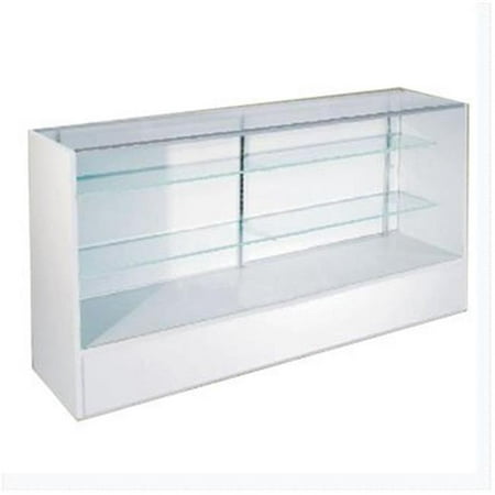 - 72 in. Full Vision Showcase, White