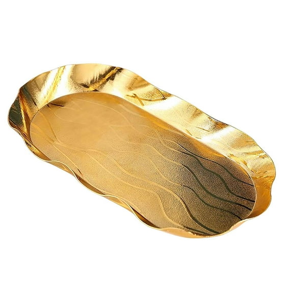 Serving Tray Storage Storage Tray Candy Tray Cupcake Stand Jewelry Trinket Tray Countertop Organizer, Fruit Rack for Countertop Decoration Small