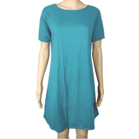 

Women s Cotton Nightgown Sleepwear Short Sleeves Shirt Sleepdress