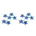 thumbnail image 2 of Paquete de 6 estrellas Injueey 2Conjunto Azul Adorno colgante para árbol de Navidad, 2 of 6