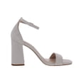 thumbnail image 2 of Steve Madden Women Dillion Ankle strap Heeled Sandal Bone White Lizard Pump (Bone Lizard, 8), 2 of 3