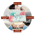 thumbnail image 3 of Wedlies 59'' Electric Heated Blanket Cotton Floral Printed Bedroom Warm Mattress L Specials, 3 of 7