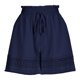 thumbnail image 2 of TaTaai Women's Casual Lace Bohemian Shorts High Elastic Waist Drawstring Wide Leg A-Line Pants with Hollow Out Trim Comfy Spring Summer Beach Vacation Bottoms Gift, 2 of 8