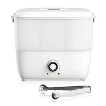 Hot Towel Steamer, Hot Towel Warmer with Quickly Heating in 5 Mins & 30 Mins Auto Off Timer for Salon, Facials, Spa, Massage (White)