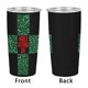 thumbnail image 4 of Vaso de acero inoxidable con tapa para concienciar sobre el asma, taza térmica portátil de 20 oz, 4 of 7