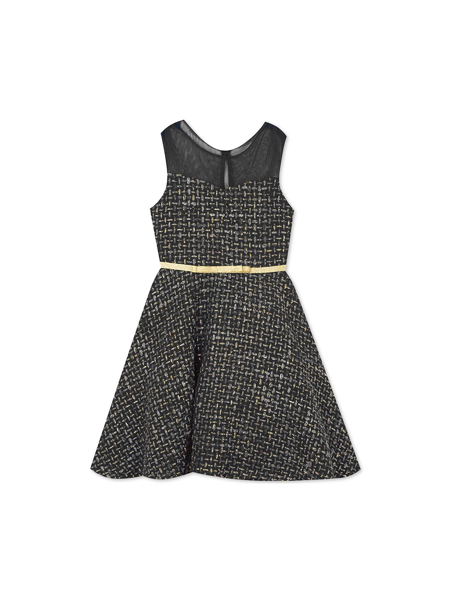 rare editions fit and flare dress