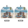 thumbnail image 2 of HELLHERO 1Pcs Lightweight Tea Cozy Insulate Tea Pot Not Easily Deformed, Dachshunds Beach Party, 2 of 8