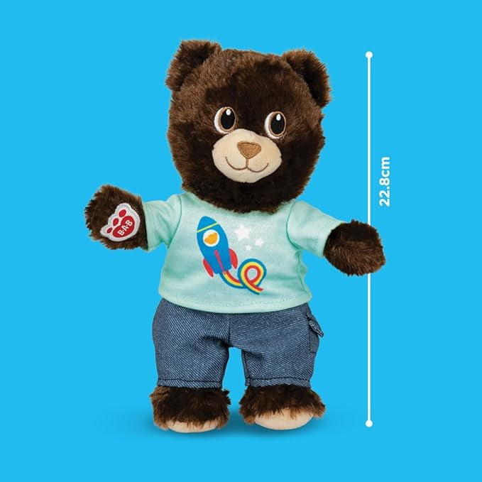 Build-a-Bear Workshop Furtastic Bear and Outfit Pack STYLE 2 ROCKET