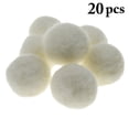 thumbnail image 2 of 20PCS 1.18in Christmas Felt Ball Mini Multipurpose Pom Pom Ball DIY Craft Ball, 2 of 9
