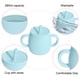 thumbnail image 3 of Taza de entrenamiento de silicona para bebés, tazas para sorber irrompibles para niños pequeños con tazas para niños pequeños con pajita, 3 of 5