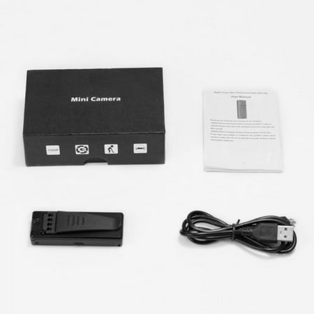 Image of Prettyui 1080P Mini Camera Portable Digital Video Recorder Night Vision Recorder Miniature Camcorder