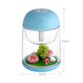thumbnail image 2 of Humidificador humidificador micro paisaje, máquina de incienso, gran cantidad de niebla, silencioso, apagado automático, humidificador antisecado (verde) ER, 2 of 5