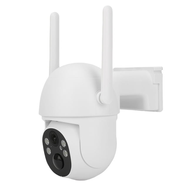 Cámara Solar Al Aire Libre, Cámaras De Seguridad Solares Función PT Configuración Fácil Alerta Sensible HD De 3MP Para Entrada