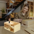 thumbnail image 4 of BESTYASH Wooden Wrench Storage Shelf Set with Premium Craftsmanship and Burr-Free Design for Tool Organization, 4 of 8