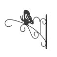 thumbnail image 2 of Cesta Para Colgar En La Pared, Gancho Para Plantas, Fácil De Limpiar, Soporte Para Plantas Montado En La Pared De Hierro Yuarrent HA043434-01, 2 of 6