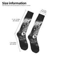 thumbnail image 2 of Sigee Geometric Bull Design for Socks for Men Women Socks Stocking Compression Socks, 2 of 6