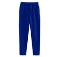 thumbnail image 6 of YDFCWXW Womens Pull On Soft Brushed Fleece Casual Jogger Sweatpants with Pockets for Women Blue, 3XL, 6 of 9
