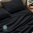 thumbnail image 4 of Bare Home 22" Extra Deep Pocket Sheet Set - Premium 1800 Collection - Ultra-Soft - Full, Black, 4 of 8