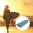 thumbnail image 4 of Funda de calcetín para tabla de surf Bolsa protectora de tabla de surf de surf ligera y elástica con cierre de cordón y protector acolchado y 5.0 pies Baoblaze  calcetín de tabla de surf, 4 of 8