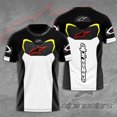 thumbnail image 1 of Camiseta De Verano De Manga Corta Para Hombre Alpinestars Astars Motogp Racing Nueva Moda Sublimación De Gran Tamaño, 1 of 4