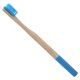 thumbnail image 4 of Cepillo de dientes de cerdas suaves de seis colores con mango de bambú para adultos, cuidado bucal suave en azul, 4 of 8